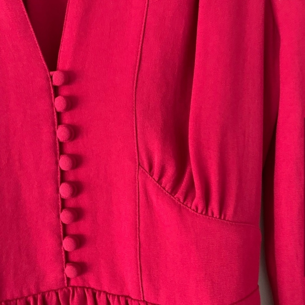 BCBGMAXAZRIA RED DRESS SIZE S - Picture 4 of 10